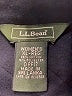 L.L.Bean 100% Cotton Solid Black Track Jacket Size XL - photo 6