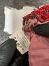 Johnny Was 100% Viscose Floral Red Casual Pants Size 1X - photo 5