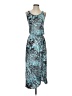 Everlast Print Teal Casual Dress Size S - photo 1