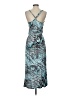 Everlast Print Teal Casual Dress Size S - photo 2