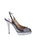 Jimmy Choo Metallic Silver Heels Size EU 39 - photo 1