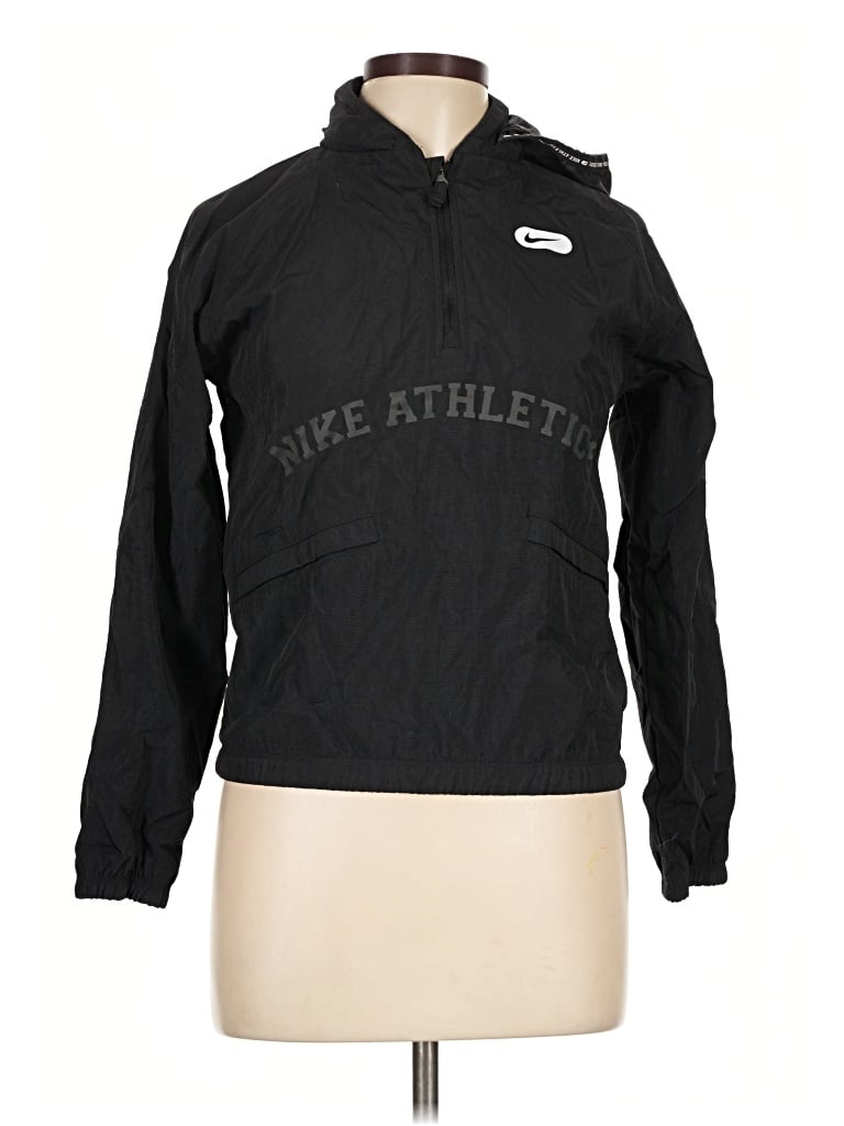 Pre-owned Nike Windbreaker Jacket In Black