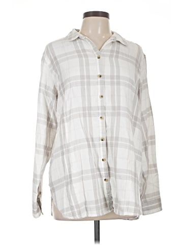 Jachs Girlfriend Long Sleeve Button-Down Shirt (view 1)