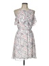 Cato Print White Cocktail Dress Size L - photo 1