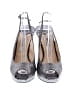 Jimmy Choo Metallic Silver Heels Size EU 39 - photo 2