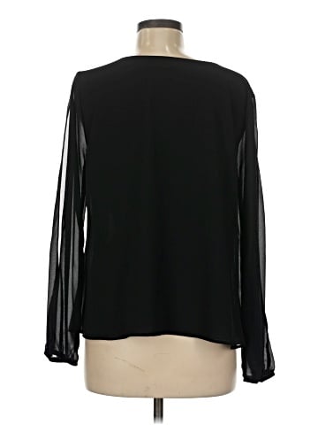 New York & Company Long Sleeve Blouse (view 2)