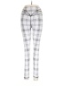 Buffbunny Collection Plaid White Leggings Size L - photo 2
