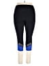 Catherines Color Block Blue Active Pants Size 1X - photo 2