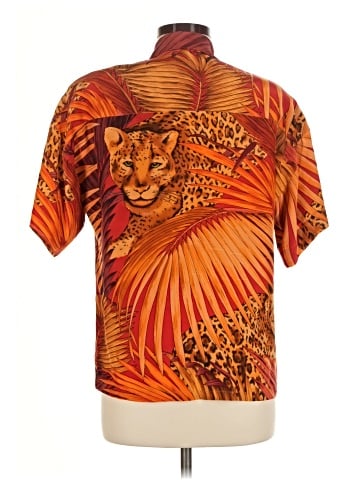 Linda Allard Ellen Tracy Short Sleeve Silk Top (view 2)