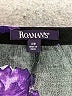 Roaman's 100% Rayon Purple Short Sleeve Blouse Size 18W - photo 7