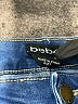 Bebe Color Block Blue Jeans Size 27 waist - photo 7