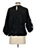 Eri + Ali 100% Polyester Black 3/4 Sleeve Blouse Size S - photo 2