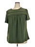 Assorted Brands 100% Polyester Green Short Sleeve Blouse Size 2XL - photo 1