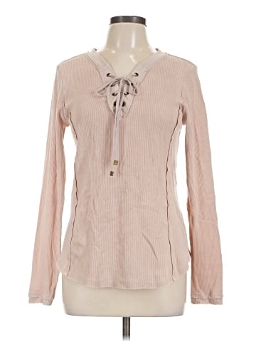 American Rag Cie Long Sleeve Henley (view 1)