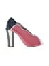 Fendi Color Block Red Heels Size EU 38 - photo 1