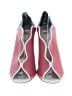 Fendi Color Block Red Heels Size EU 38 - photo 2