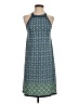 Max Studio Print Blue Casual Dress Size S - photo 1