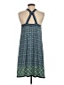 Max Studio Print Blue Casual Dress Size S - photo 2