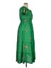 Kindred 100% Polyester Green Casual Dress Size XL Petite - photo 4