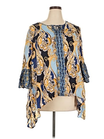 Cato 3/4 Sleeve T-Shirt (view 1)