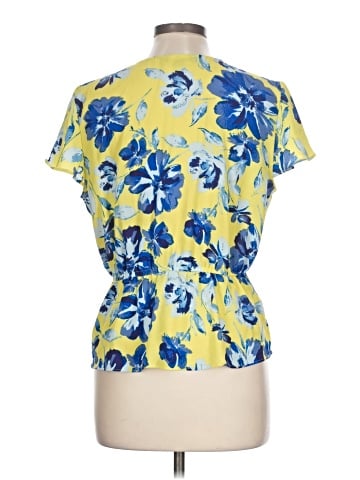 Ellen Tracy Short Sleeve Blouse (view 2)