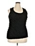 Ashley Stewart Black Sleeveless Blouse Size 18 - 20 Plus - photo 1