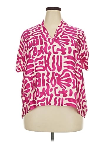Sofia by Vix Short Sleeve Blouse (view 1)