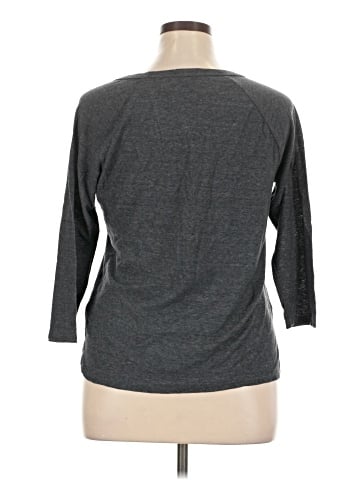 James Perse 3/4 Sleeve Top (view 2)