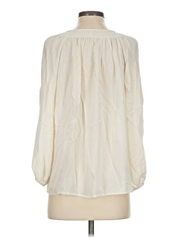 Joie Long Sleeve Silk Top (view 2)
