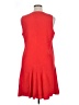 J.Crew 100% Polyester Solid Red Casual Dress Size XL - photo 2