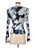 Guess Gray Long Sleeve Blouse Size S - photo 2