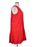 J.Crew 100% Polyester Solid Red Casual Dress Size XL - photo 4