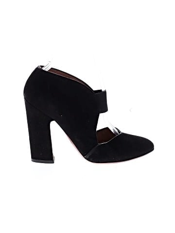 Alaïa Suede D'Orsay Block Heels (view 1)