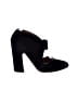 Alaïa 100% Leather Black Suede D'Orsay Block Heels Size EU 36 - photo 1