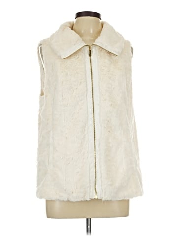 Calvin Klein Faux Fur Vest (view 1)