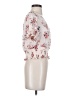 Candie's 100% Polyester Floral Ivory Short Sleeve Blouse Size S - photo 4