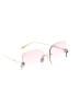 Alexander McQueen Pink Square Sunglasses One size - photo 1