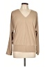 Alfani Tan Long Sleeve Blouse Size L - photo 1