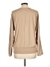 Alfani Tan Long Sleeve Blouse Size L - photo 2