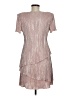 Connected Apparel 100% Polyester Pink Cocktail Dress Size 6 (petite) - photo 2