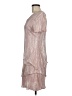 Connected Apparel 100% Polyester Pink Cocktail Dress Size 6 (petite) - photo 5