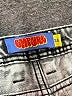 Empyre 100% Cotton Chevron-herringbone Gray Jeans Size 28 waist - photo 4