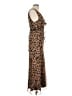 ASOS Design 100% Polyester Floral Brown Casual Dress Size 10 - photo 4
