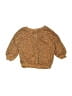 Baby Gap Animal Print Brown Pullover Sweater Size 3-6 mo - photo 2