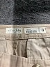 Maison Jules Solid Tan Khakis Size 0 - photo 7