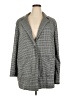 Sanctuary Stripes Gray Blazer Size 2X - photo 1