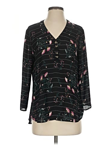 Maurices 3/4 Sleeve Blouse (view 1)