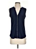 Perseption Concept Blue Sleeveless Blouse Size S - photo 1