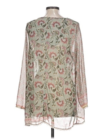 One World 3/4 Sleeve Blouse (view 2)