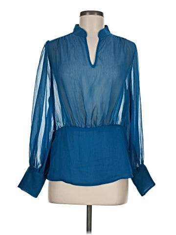 7th Avenue Design Studio New York & Company Long Sleeve Blouse (view 1)